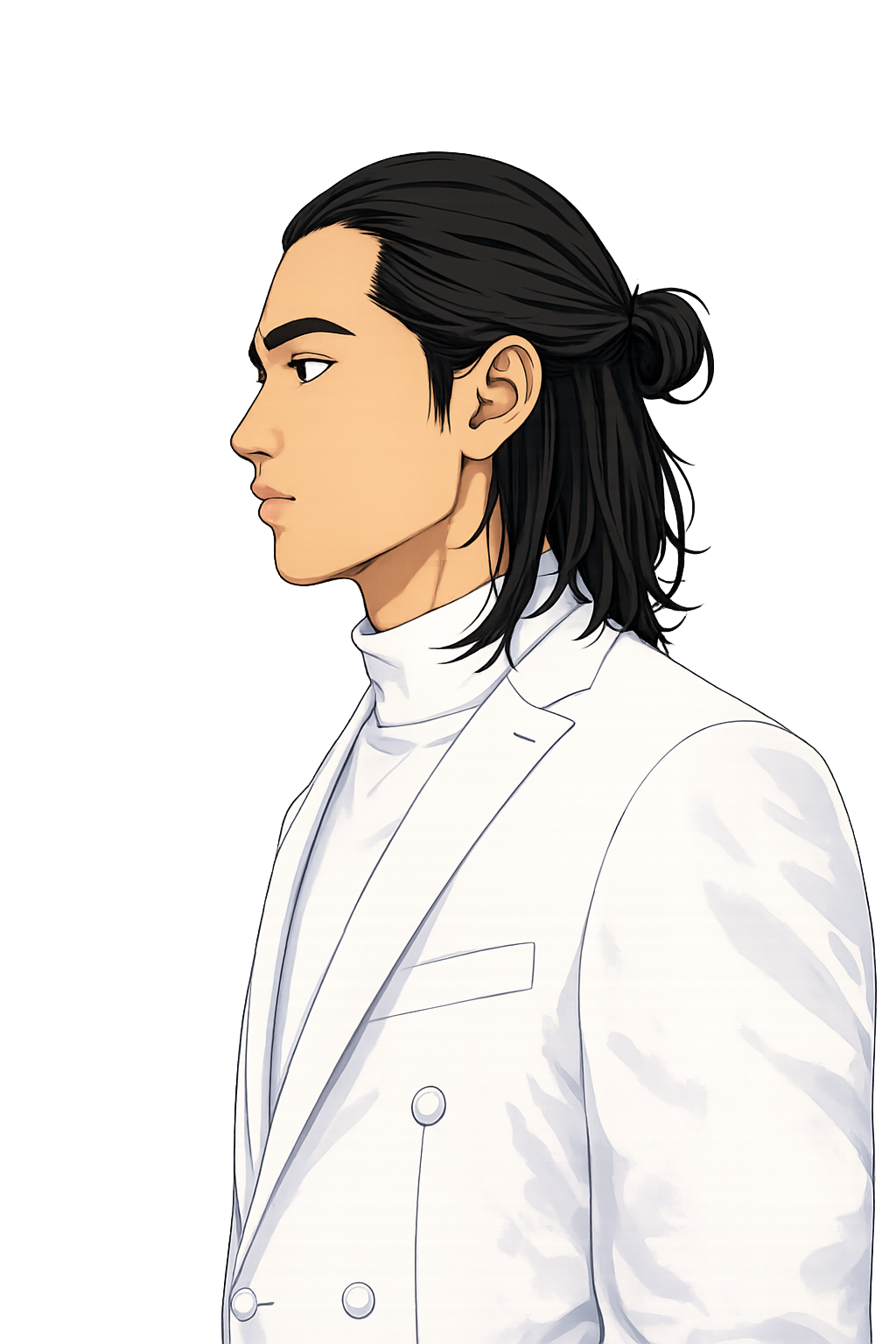 Illustrated portrait of Tristan